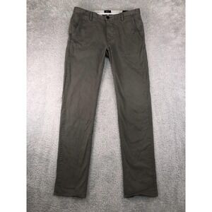 Hugo Boss Pants Men's 31x32 (Tag 30x32) Gray Chino Stretch *Flaw